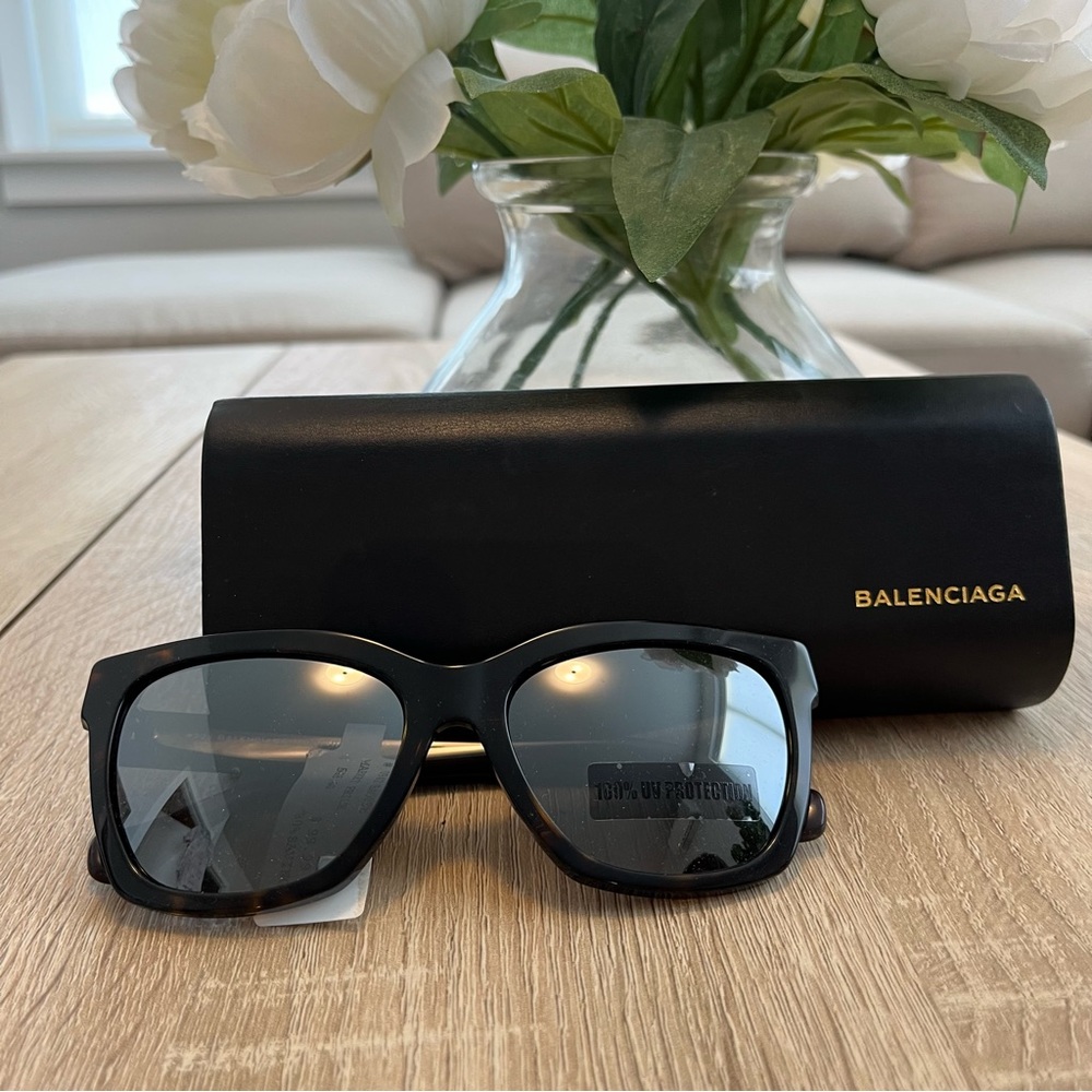 Balenciaga Brown Sunglasses